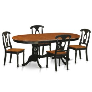 along with preserving a graceful and classic look. 4 kitchen chairs are included plus the elegant dining room table. You'll be able to rest-assured that our products are made to last. Quality in our furniture is of the importance