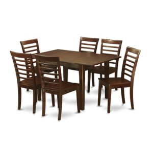 yet traditional kitchen table set features no plastic