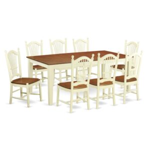 appropriate for adding a touch and sophistication in your dining room or kitchen. The items are composed of rubber wood