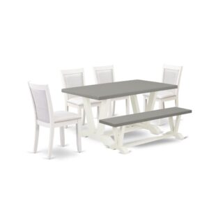 Our Eye-Catching Dining Table Set  Will Boost The Appearance Of Any Dining Area With Its Stylish Design And Decor. This Dinner Table Set  Includes An Attractive Dining Room Table