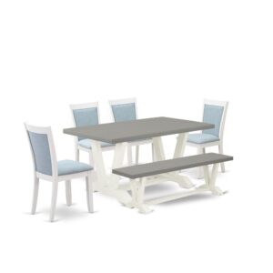 Our Eye-Catching Dining Table Set  Will Enhance The Appearance Of Any Dining Area With Its Stylish Design And Decor. This Dining Set  Consists Of An Elegant Dining Room Table