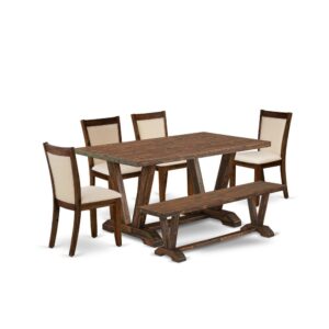 Our Modern Kitchen Set  Contains 1 Modern Small Wooden Table