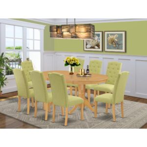 particle board or veneer top fabricated. A regal and affordable Parson chair offers a touch of beauty to any dining room and provides a sensible seating arrangements. The upholstered parson chair features a beautiful stitched exterior. Tall back