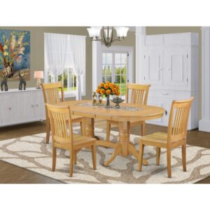 you can dish out just about anything and invite just about anyone over to your home. This set uses only the highest quality asianwood available so you know you are getting quality for the price. This set is finished in a solid Oak finish with solid wood seat chairs.