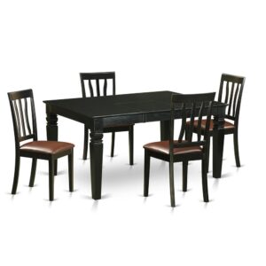 whereas the maximum seat capacity is 4. The whole set includes 4 chairs together with table. The most desirable Place for this particular beautiful item is dining-room or kitchen space.
