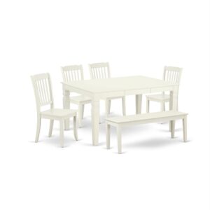This Dining Room Table Set  Includes 4 Kitchen Chairs