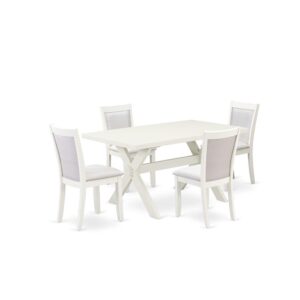 Our dining set adds a touch of elegance to any dining room that you and your family will absolutely enjoy. The elegant 6 Piece table set contains a wooden dining table and a modern bench