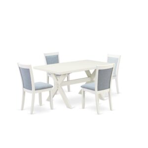 Our eye-catching kitchen table set will boost the appearance of any dining area with its stylish model and decor. This 7-Piece dining set consists of an attractive dining table and 6 matching parson chairs. This dining table set adds some simple and contemporary beauty to your home. Ideal for dinette