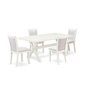 Our eye-catching dining set will enhance the beauty of any dining area with its stylish model and decor. This 9-Piece dining room table set consists of a modern rectangular table and 8 matching kitchen chairs. This dining table set adds some simple and contemporary beauty to your home. Ideal for dinette