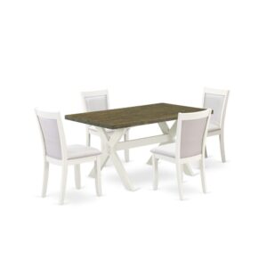 Our eye-catching dining room set will enhance the appearance of any dining area with its stylish design and decor. This 7-Piece dining table set consists of a beautiful dining table and 6 matching dinning chairs. This dining table set adds some simple and contemporary elegance to your home. Ideal for dinette