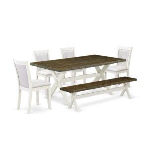 Our Eye-Catching Dining Table Set  Will Boost The Beauty Of Any Dining Area With Its Stylish Style And Decor. This Table Set  Includes A Beautiful Dining Table