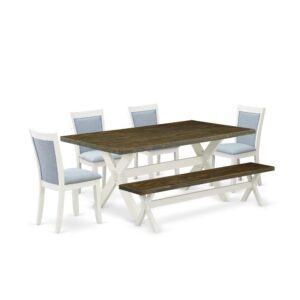 Our Eye-Catching Dining Room Table Set  Will Enhance The Beauty Of Any Dining Area With Its Stylish Model And Decor. This Dining Set  Contains An Elegant Dining Room Table