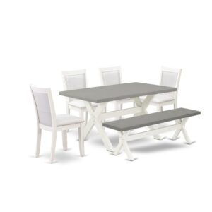 Our Eye-Catching Dining Set  Will Enhance The Beauty Of Any Dining Area With Its Stylish Design And Decor. This Dining Room Table Set  Contains An Attractive Rectangular Table