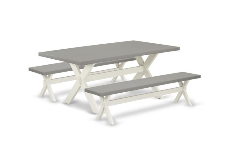 EAST WEST FURNITURE - X2-097 - 3-PIECE TABLE SET