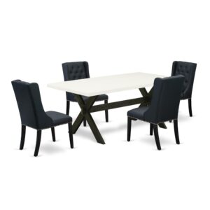 EAST WEST FURNITURE - X627FO624-5 - 5-PIECE DINING SETS