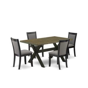 This 7-piece kitchen dining table set consists of 1 mid century modern dining table and 6 matching kitchen & dining room chairs. The dinette set is constructed from fine RubberWood for good quality and endurance. A rectangular-shaped mid century modern dining table is manufactured in a unique style with distinct features and linen fabric upholstered modern chairs will attract everyone who comes to the dining area. The wooden dining table contains V-style legs to offer maximum stability during the dinner. The modern and stylish design of the kitchen dining table set easily blends in any home. The Padded seat of the dining chairs is made of linen fabric that enhances the dinning table design. Our fashionable modern dining set is quite simple to clean with a damp towel and always offers an incredible appeal. The installation process of our lavish dinette set is not difficult and easy to operate. Each dining room table set comes conveniently with easy-to-follow instructions and all necessary equipment included. You just need to follow the procedures in the guide book to accomplish the installation in a minimal time.