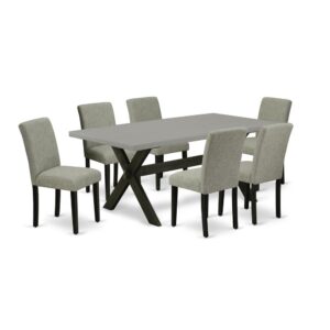EAST WEST FURNITURE - X697AB106-7 - 7-PC KITCHEN TABLE SET