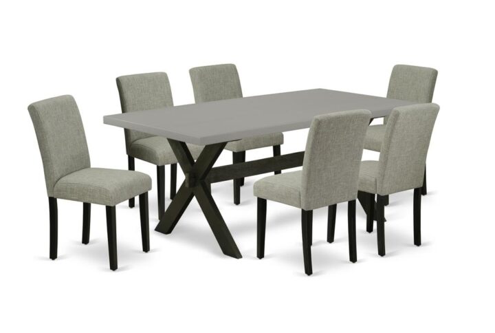 EAST WEST FURNITURE - X697AB106-7 - 7-PC KITCHEN TABLE SET