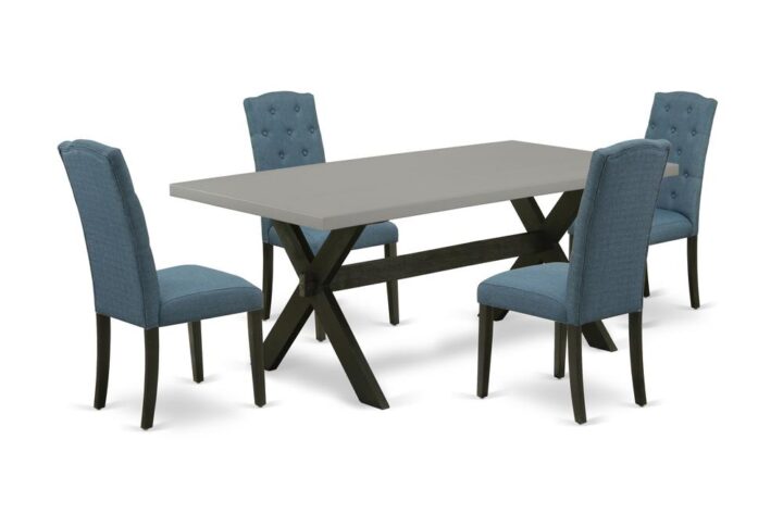 EAST WEST FURNITURE - X697CE121-5 - 5-PC DINING ROOM SET