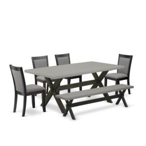 This Kitchen Dining Table Set  Includes A Wood Table