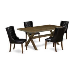 EAST WEST FURNITURE - X777FO749-5 - 5-PC KITCHEN TABLE SET