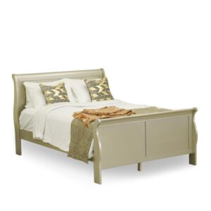 Wood bedroom set Features: