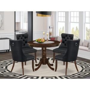 EAST WEST FURNITURE - ANDA5-AWA-12 - 5-PIECE DINING TABLE SET