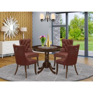 EAST WEST FURNITURE - ANDA5-AWA-26 - 5-PIECE KITCHEN TABLE SET