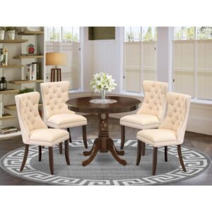 EAST WEST FURNITURE - ANDA5-AWA-32 - 5-PIECE DINING TABLE SET