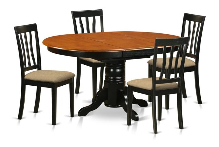 This elegant and compact design for a dining table can decorate both for your dining room or kitchen. Consisting of 4 seats and a table