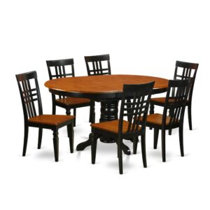 In need of a comfortable seating for family dinners or cozy dinner parties with a couple of friends? This amazing attractive dinette set composed of rubber wood can help you develop an enjoyable environment for you and your company. The set combines a kitchen table and a set of individual kitchen dining chairs. In terms of seating capacity it comes in two variations as a 4 and 6 seater. Suitable to place in a dining room or kitchen space. Like all our products the set is manufactured entirely from rubber wood