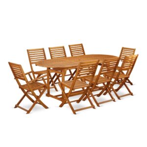 This BSBS92CANA Outdoor-Furniture dining set is perfect for relaxed entertaining