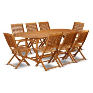 This BSCM9CWNA Outdoor-Furniture dining set is perfect for relaxed entertaining
