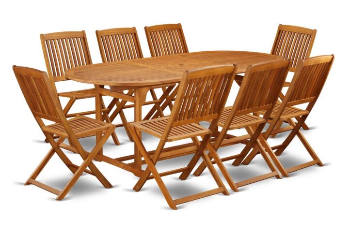 This BSCM9CWNA Outdoor-Furniture dining set is perfect for relaxed entertaining