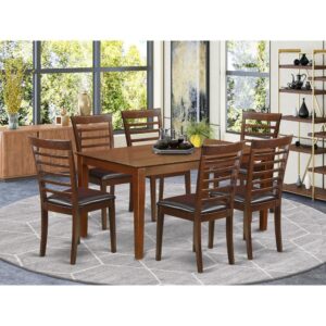 Dining table set can provide your house modern luxury with an exquisite and smart tasteful style. This excellent Capri dinette together with dining chair contains a hardwood top for an enhanced