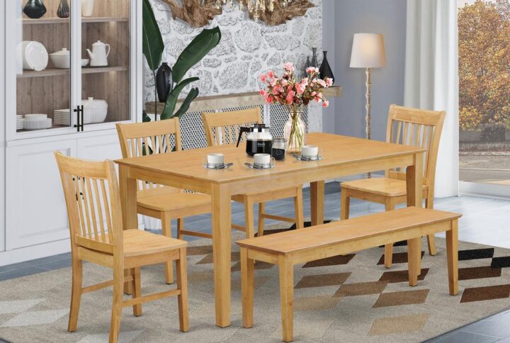Kitchen table set can provide your house modern elegance with a tasteful as well as wise aesthetic style. This excellent Capri small table along with kitchen chair includes a solid wood top for a polished