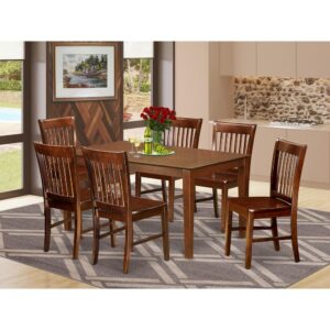 Dining table set gives your kitchen innovative complexity with a fashionable as well as intelligent beautiful design and style. This amazing Capri kitchen table along with dining chair comes with a wood top for a subtle