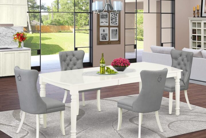 Enhance your dining area with This exquisite 5-piece kitchen table set
