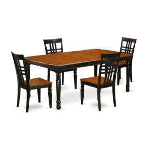 This dining room table is suitable furniture for your dining room or your kitchen area. You can add up to 4 more chairs and expand the maximum seating capacity of this table to eight