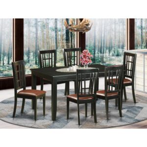 The dinette table set comes with 7 pieces