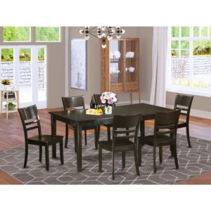 or alternatively collapsed as well as out of sight away from vision to open up more room. The darker fashionable stylings of this specific kitchen dinette table and kitchen chair set certainly is the perfect enhancement for the traditional living space. Finished with a rich Cappuccino color.
