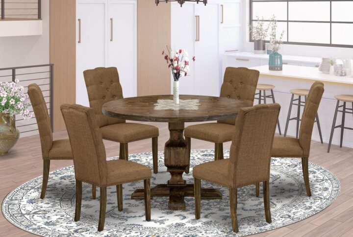 East West Furniture Dining Room Table