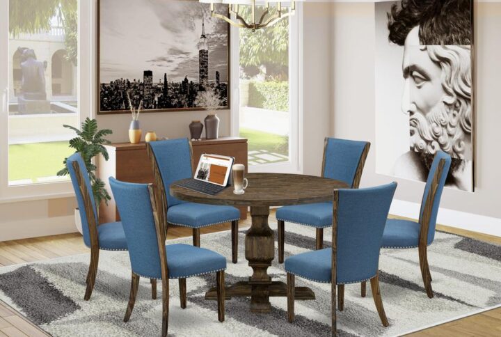 East West Furniture Dining Room Table