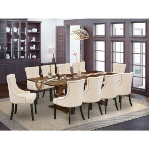 East West Furniture Dining Set