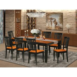 This stunning dining set is reminiscent of a timeless Missionary design and adds a stylish