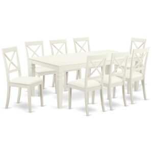 This stunning dining room set is similar to a classic Missionary design and adds a sophisticated