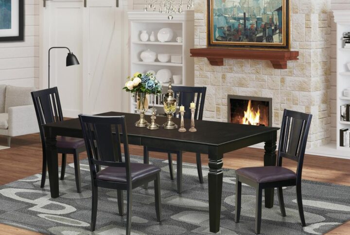 This Beautiful Dining Room Set Is Reminiscent Of Timeless Missionary Style And Ads A Stylish
