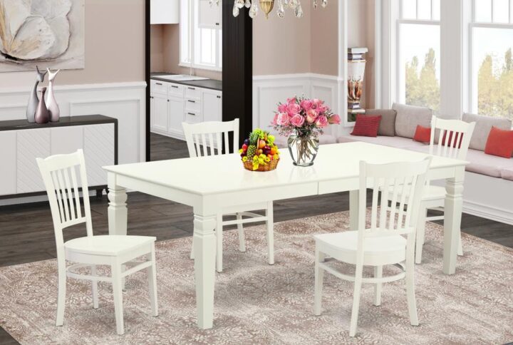 This beautiful dining room set is reminiscent of a classic Missionary style and adds an elegant
