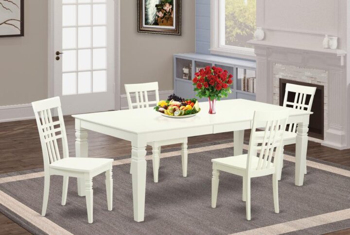 This beautiful dining set is similar to a timeless Missionary style and adds a stylish