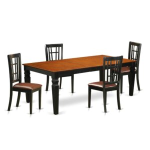 This beautiful dining set is similar to a classic Missionary design and adds a stylish